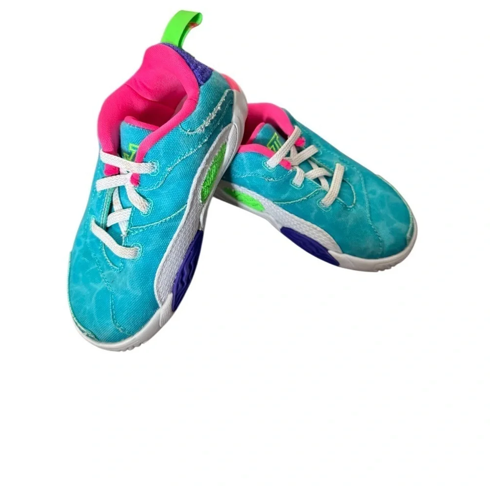 Jordan Tatum 2 GPX Sneakers Colorful Kicks-Size 8C-Like New